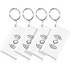 Kucacci Smart Lock Key Fob, IC Card, 4 Pack