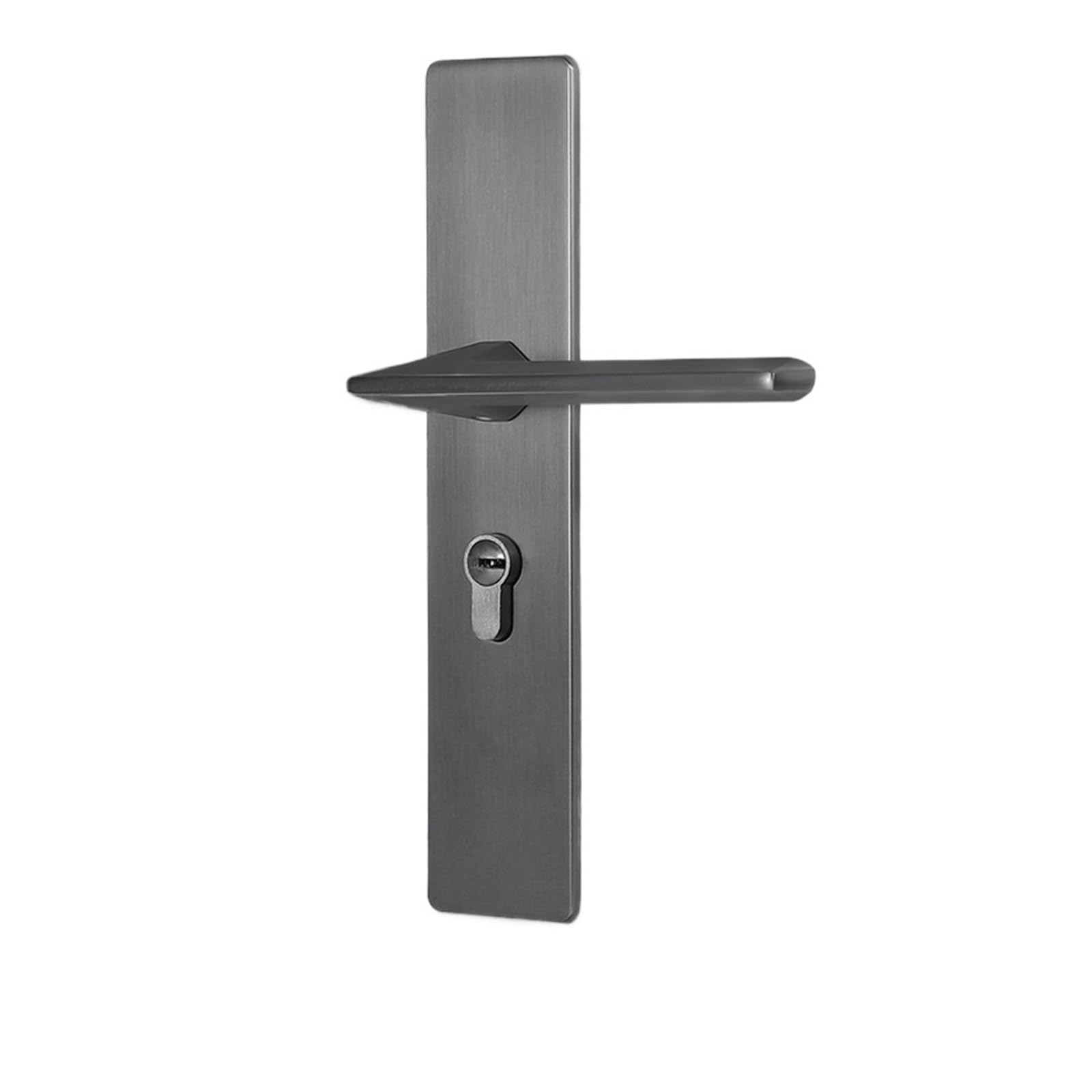 Serrure de porte en alliage de zinc mécanique 70H62 avec poignée