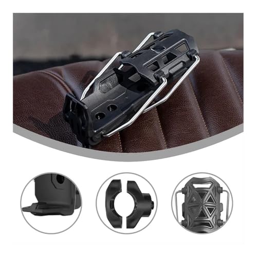 Porte-bouteille moto CNC universel stable amovible noir pour support gourde NC700S 2025