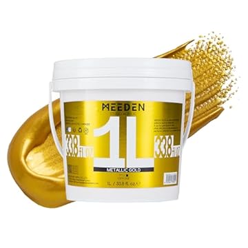 best metallic gold paint for walls