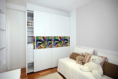 Pegatinas para muebles de madera dañados ideales para renovar estantes 7