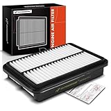 A-Premium Engine Air Filter Compatible with Hyundai Santa Fe 2001 2002 2003 2004 2005 2006, 2.4L