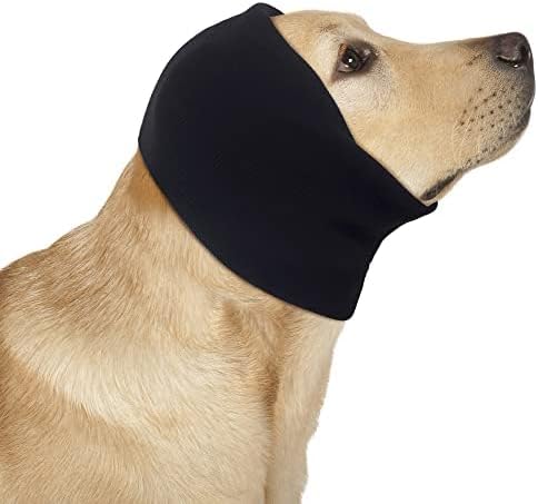 SlowTon Hunde Ohrenschützer Set - 2-teilige Beruhigungshaube Für Lärm- Und Angstschutz