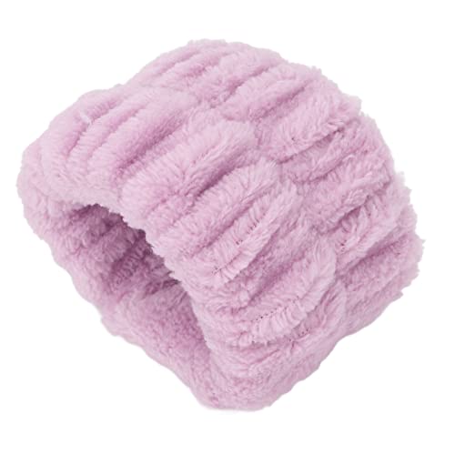 YEmirth 1 Par De Pulseiras Para Lavar O Rosto, Forte Absorção De água, Suave Para A Pele, Macia, Cor