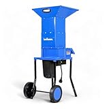 Landworks Leaf Mulcher Shredder Electric...