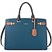 BOSTANTEN Briefcase for Women 15.6 Inch Genuine Leather Laptop Briefcase Shoulder Work Tote Bag Purse