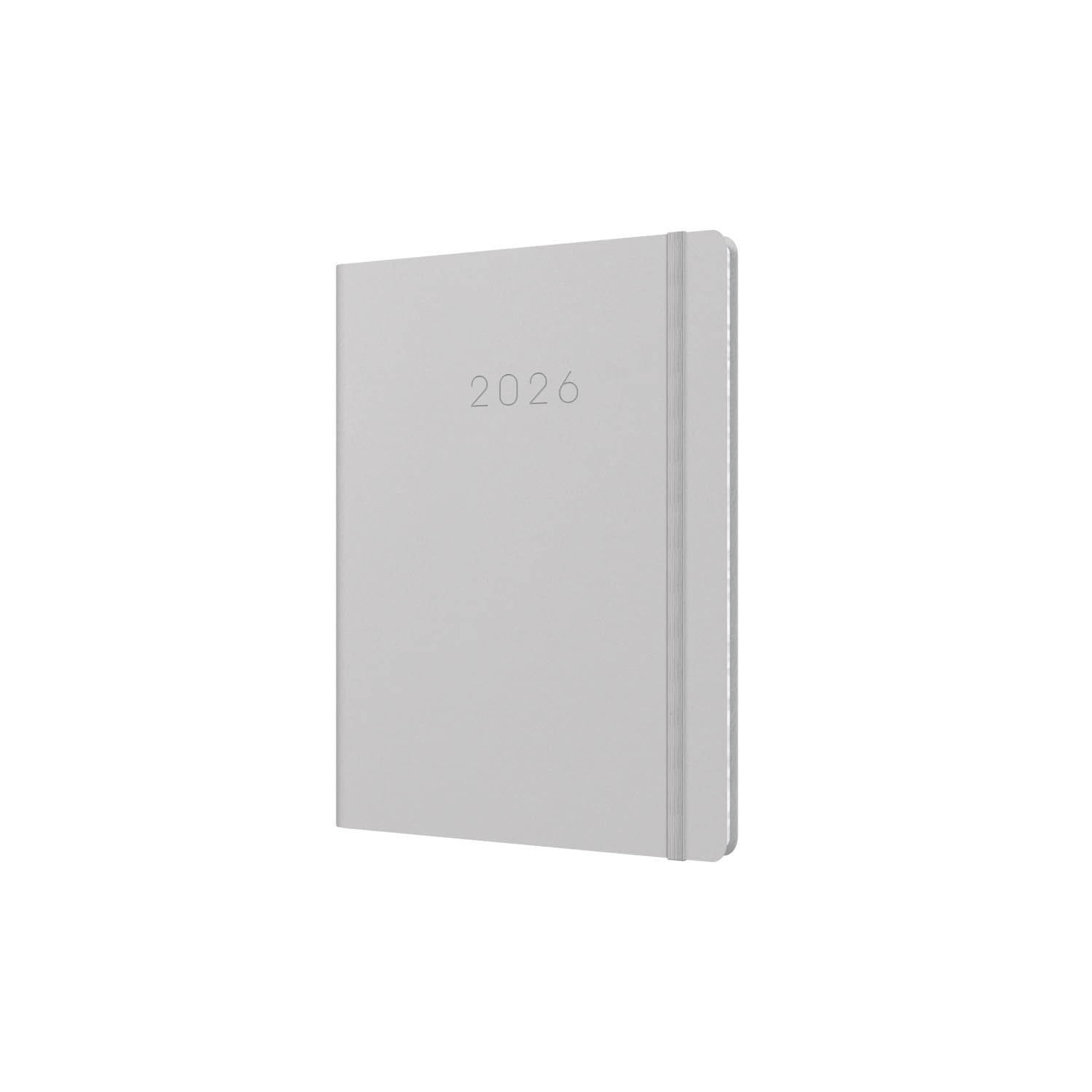 Collins - Legacy - 2026 12 Month Calendar Year Planner, Week-To-View Diary, A5 Hard Cover - Grey (CL53.97-26)