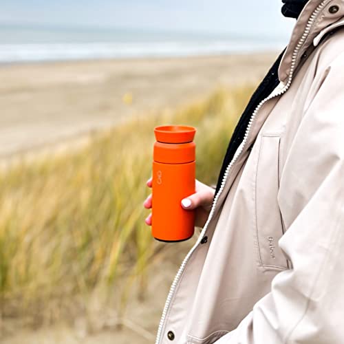 Ocean Bottle Brew Flask 350ml, Sun Orange, 350 ml - Image 3