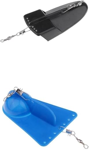 The Style Sutra 2pcs ABS PVCAdjustable Weight Fishing Trolling Diving Board Black/Blue|Sporting Goods | Fishing | Fishing ...