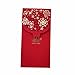 Voice on growth Pack-12 Chinese Red Envelopes hongbao- Lucky Money Gift Envelopes Red Packet for New Year, Birthday, Wedding (7 x 3.5 in) (Blessing)