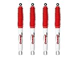 Rancho RS55112 RS55116 RS5000 Series Set of Front & Rear Shocks fits 1986 1997 F350 4WD with 0' Lift - Improved Handling & Performance, Handles Extreme Temperature Changes