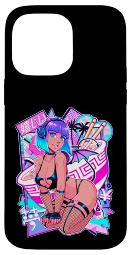 Sexy Anime Mädchen Japanisch Sexy Dämonenmädchen Cosplay Hülle für iPhone 14 Pro Max