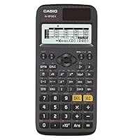 Casio ClassWiz FX-87DE X technischer wissenschaftlicher Schulrechner (593 Funktionen, QR-Code Funktion, LC-Display) schwarz