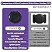 GPS Tracker for Vehicles,Cars,Kids,Pets,and Motorcycles | Real-Time Location Tracking | No Monthly Fee No Subscription | Mini Hidden GPS Tracker Device for Car,Dog,Elderly,and Personal Use