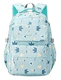 JiaYou Mochila para meninas e mulheres, mochila para laptop, ensino médio, universidade, Mochila verde, 29 Liters, Mochilas Daypack