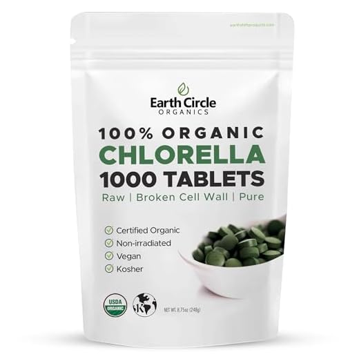 High Potency Organic Chlorella 1,000 Count
