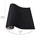 Caydo Large Black Self Adhesive Felt Roll Shelf Liner for DIY Projects Costume, Jewelry Drawer Craft Fabric Peel Stick 15.7