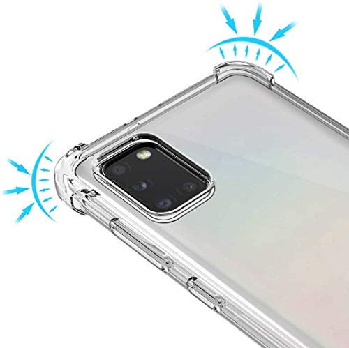 Capa Anti Shock Samsung Galaxy M31 +Pelicula de Vidro