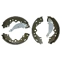 ABE Bremsbacken Satz für Trommelbremse Hinten mit Handbremshebel Kompatibel mit KIA CARNIVAL II GQ C00324ABE