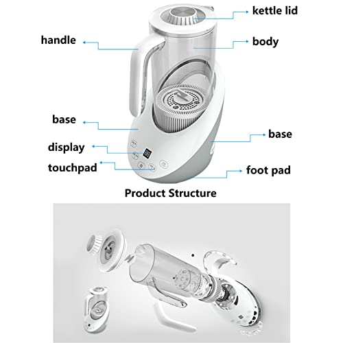 Générateur d’eau hydrogène 1000-1200 PPB PAHION avec écran LED - 7