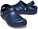Crocs Unisex-Adult Bistro Work Clogs | Enclosed Toe | Slip Resistant | All Day Comfort, Navy, 9 Women/7 Men