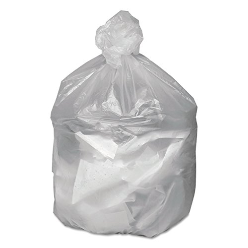 Image of Webster Good 'n Tuff GNT2424 High Density Waste Can Liners, 7-10gal, 6mic, 24 x 23, Natural (Case of 1000)