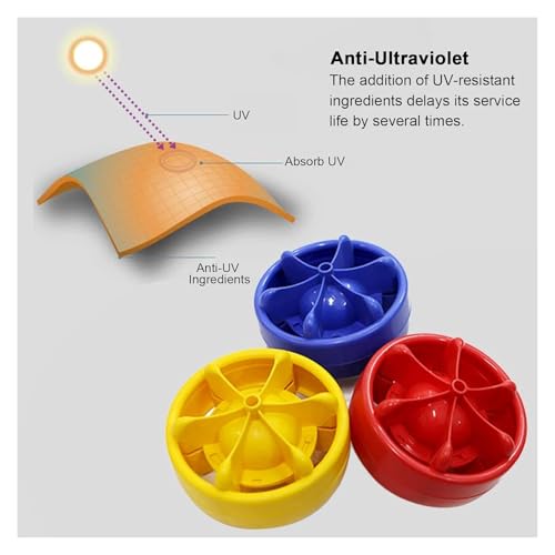 Corde de sécurité pour piscine tricolore bleu rouge jaune - 6
