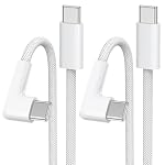 GIANAC – GIANAC USB C auf USB C Kabel Winkel 2Stück 1m Schnellladekab