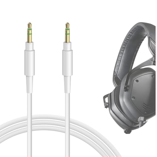 GEEKRIA Cavo audio compatibile con V-MODA XS V-80 M-80 Crossfade M-100 Crossfade LP2, Treblab TREBLAB-Z2 TREBLAB-BT5, KOSS SP540 SP330 Cavo, cavo stereo sostitutivo Aux da 3,5 mm (4 piedi/1,2 m)