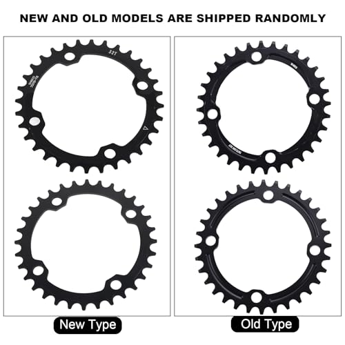 Tbest 32/34/36/38T Single Chainring Narrow Wide Chainring 104 BCD - Image 3