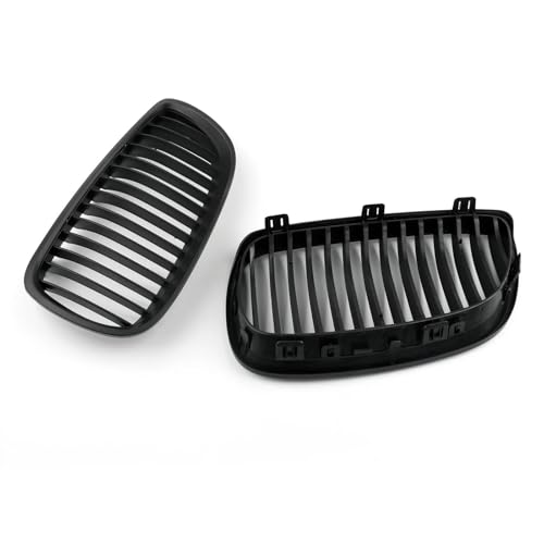 Grilles Calandre Avant Remplacement Noir Mat pour BMW E92 E93 Solution Reins Usés - 3