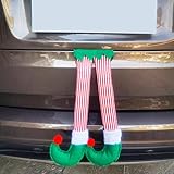 Sattiyrch Santa Elf Leg for Trunk Christmas Decoration (elf)