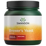 Swanson 100% Pure Brewer's Yeast Powder GMO-Free 1 lb (454 g) Pwdr