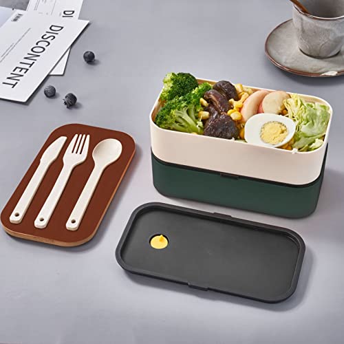 Bento Box Bamboo Shoot Brown Print