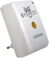 Repelente Eletrônico Ultrassônico Byepest Espanta Ratos e Morcegos Cobertura de 200m² Sem Cheiro Livre de Químicos