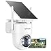 ieGeek 2K Überwachungskamera Aussen Solar: 360° PTZ Kamera Überwachung Aussen, 2.4GHz Aussenkamera WLAN kabellos akku mit PIR Bewegungsmelder, Outdoor Kamera mit Farb-Nachtsicht, 2-Wege-Audio, S5