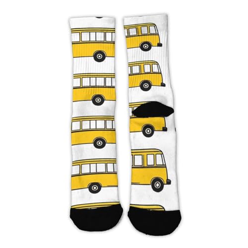 Soft Travel Socks Fashion Dress Decor Socks All Season For Women Men2