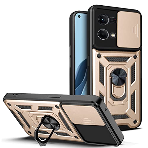 Coque Oppo Reno 7 4G antichoc béquille et support magnétique