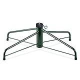 National Tree 28-Inch Folding Tree Stand for 7.5-Feet to 8-Feet Trees, Fits 1.25-Inch Pole (FTS-28-1)