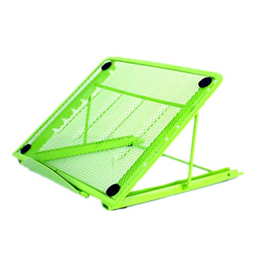 Soporte Ajustable para Laptop y Tablet Verde