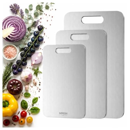 Durable Titanium Cutting Boards Set