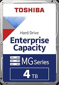 Toshiba MG04ACA400E – Festplatte – 4 TB – intern – 3,5 Zoll – SATA 6 Gbit/s – NL – 7200 U/min – Pufferspeicher: 128 MB