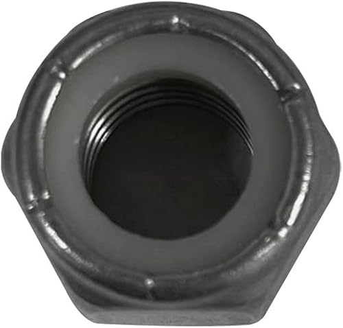 Miniatura 5 de 100 Pc Set 12"-13 Stainless Steel Nylon Insert Lock Nut Right Hand Hex Nut