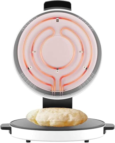 Doppelter elektrischer Grill, Antihaft-Pizza-Mädchen-Erwer für Pfannkuchen Omelettes Nachos, 1800W schnelle Heizung mit Indikatorlichtern, einfach saubere kühle Touch-Handles für Home Küchenküchen Koc