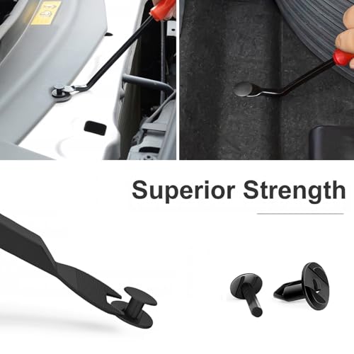 Car Clips Fastener Remover Tool - Door Panel Removal Tool Automotive Clip Puller Kit, Remove Rivet Fasteners Plier Push Pin Upholstery Repair Pry Tools