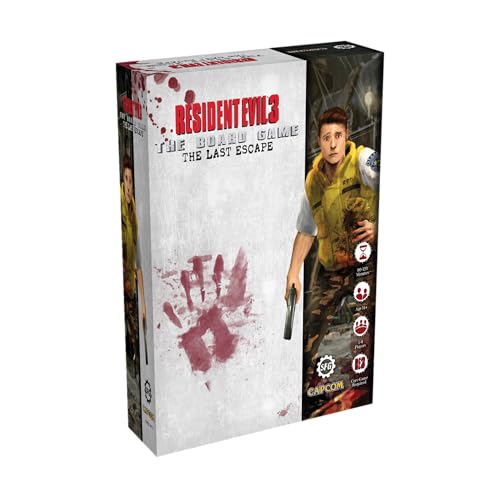 Steamforged Games Resident Evil 3: The Last Escape Expansion - Brettspiel - Horror - Für 6 Spieler ab 14 Jahren