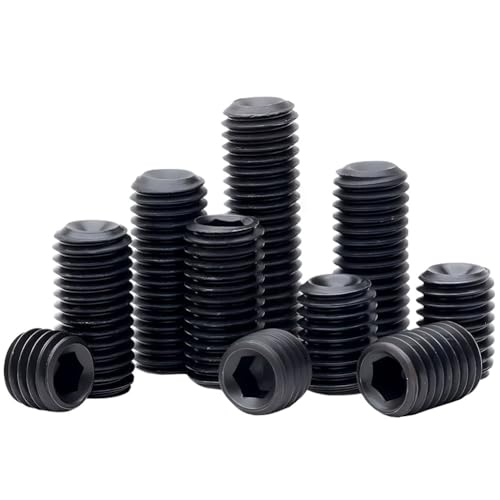 Image of 12.9 Grade Alloy Steel Hex Socket Cup Point Grub Screws M24x100mm (1 pcs)