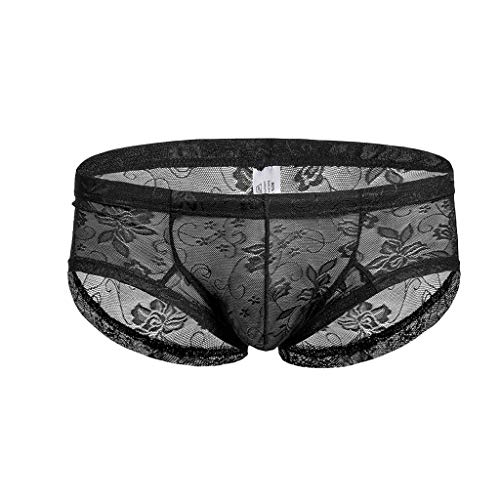 sous-vêtements Sexy Caleçon Boxer pour Homme Voir à Travers Les sous-vêtements G-String Sex Lingerie String pour Homme Short de Bain Culotte Culotte...