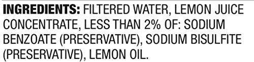 Amazon Brand - Happy Belly 100% Lemon Juice, Bottle, 32 fl oz (Pack of 1) - Image 4