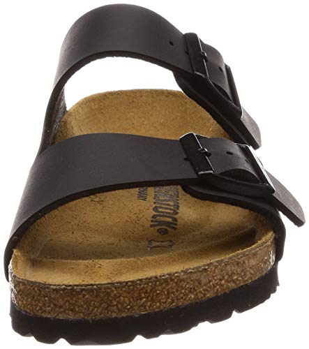 Birkenstock Arizona Birko-Flor Mens Donna Nero
